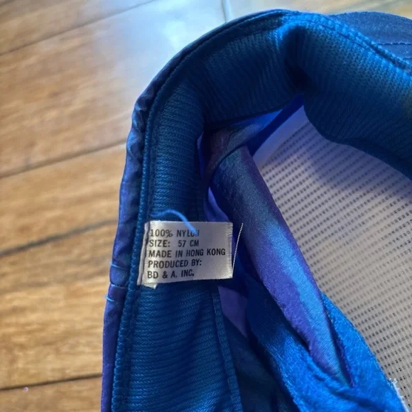 Vintage Kansas City Royals Snapback Hat Cap Windbreaker Nylon Rare MLB Baseball - Picture 7 of 9